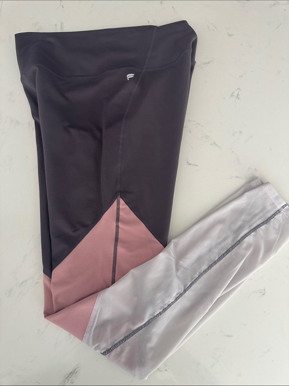 Fabletics PowerHold Colorblock Leggings Tall length